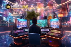 lelaki duduk depan computer menonton inovasi kaya88 my