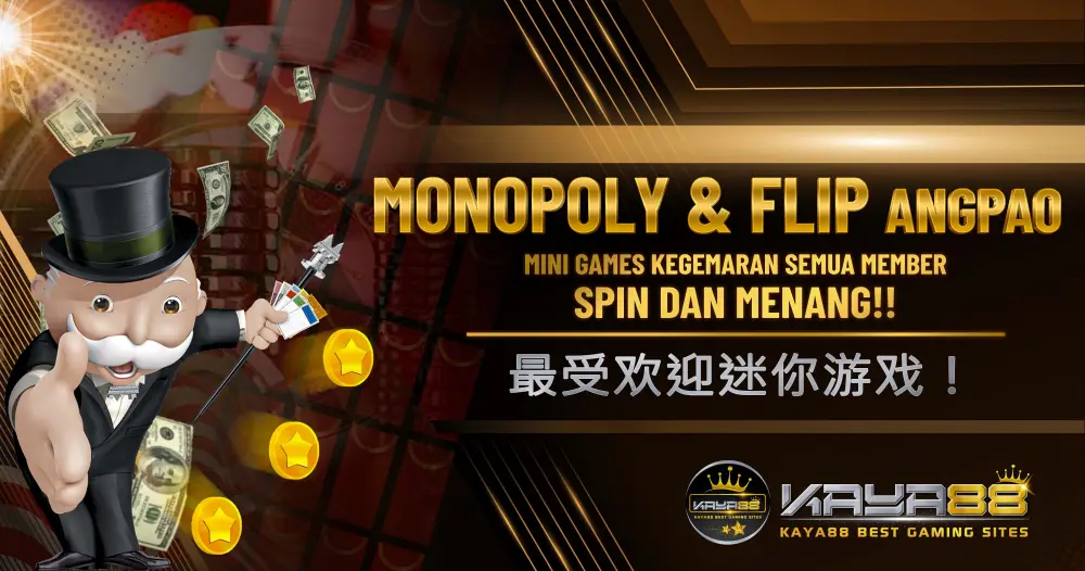 kaya88-malaysia-mini-games-monopoly-banner