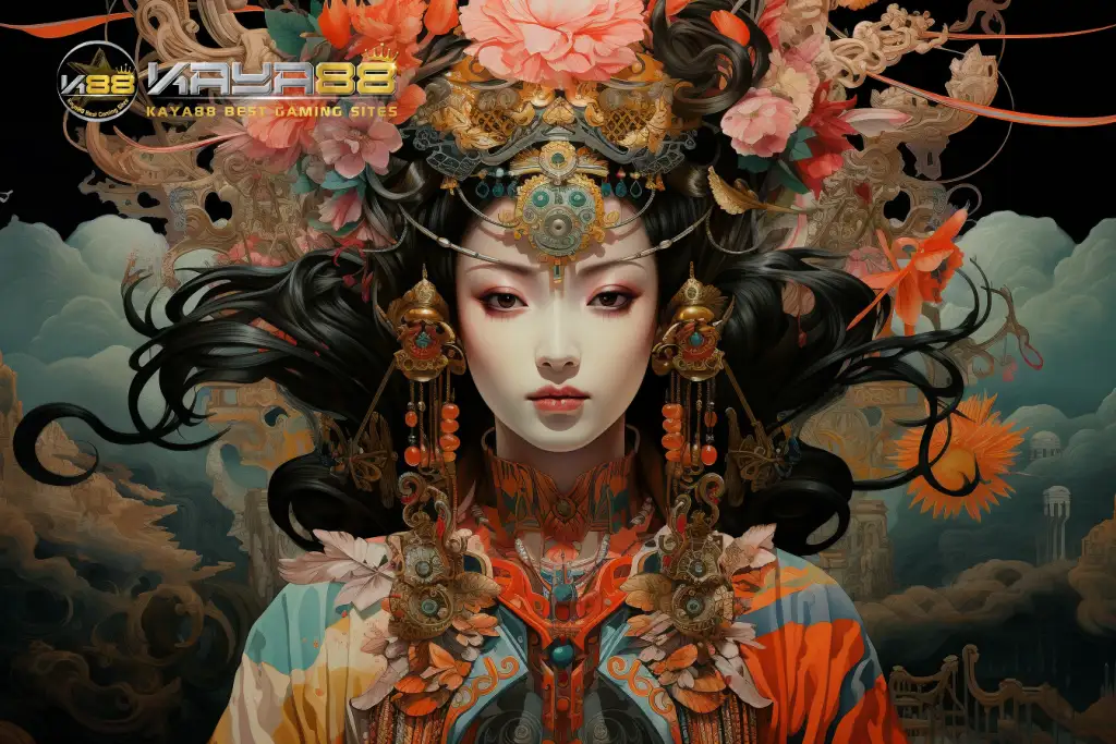 perempuan yang pakaian tema asia kaya88 malay