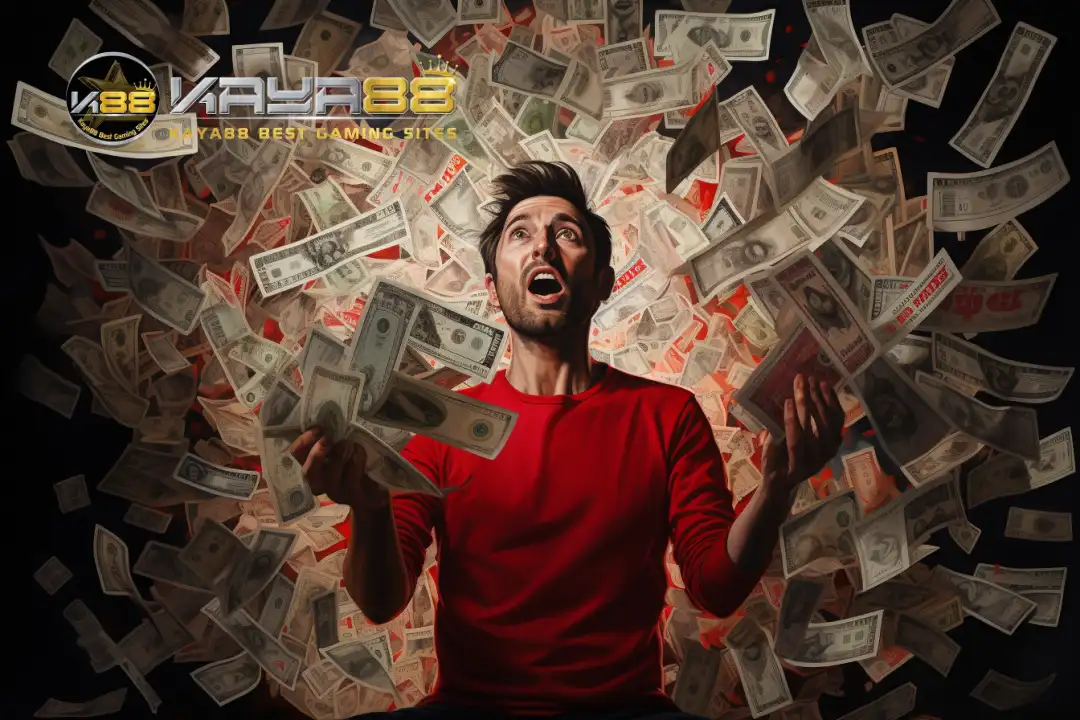 Lelaki dengan banyak tiket loteri kaya88 malaysia