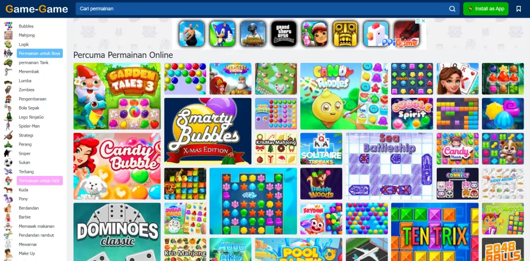 Main Game Percuma Senang di Game-Game Malaysia