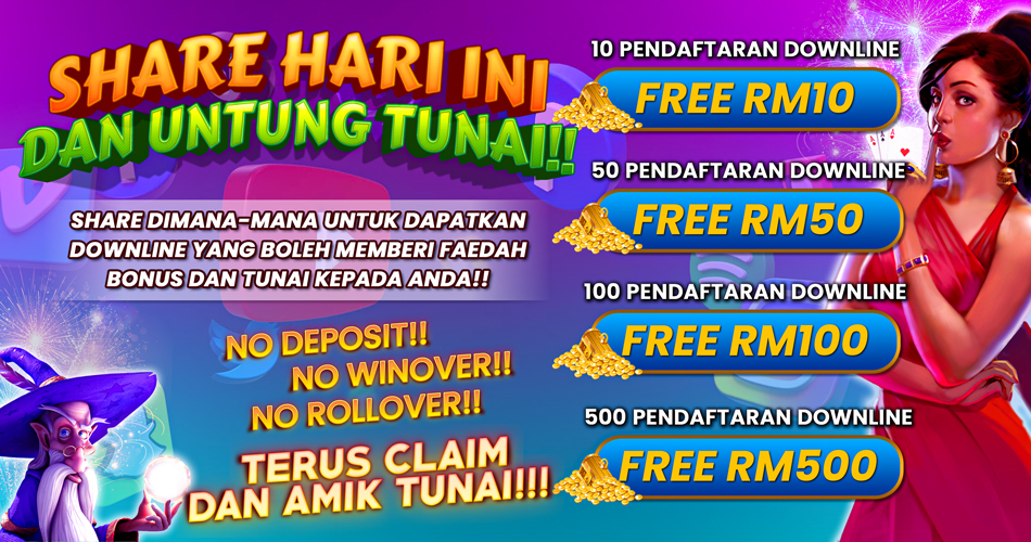 winmy Hb free share bonus event ecc